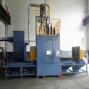 雙工位模具清理噴砂機